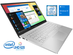 ASUS VivoBook X420 Laptop, 14" FHD, i5-8250U, 8GB RAM, 256GB NVMe SSD, Win10Pro