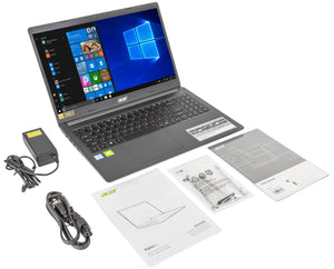 Acer 5, 15" FHD, i5-8265U, 8GB RAM, 128GB SSD +1TB HDD, MX250, Windows 10 Pro
