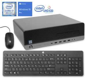 HP EliteDesk 800 G4, i7-8700, 16GB RAM, 2TB SSD +1TB HDD, DVDRW, Windows 10 Pro