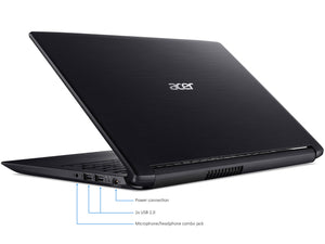 Refurbished Acer Aspire 3 A315 15.6" HD Notebook, Intel Quad-Core i5-8250U Upto 3.4GHz, 8GB DDR4, 512GB SSD, 16GB Optane, Card Reader, HDMI, Wifi, Bluetooth, USB, Windows 10 Professional 64Bit