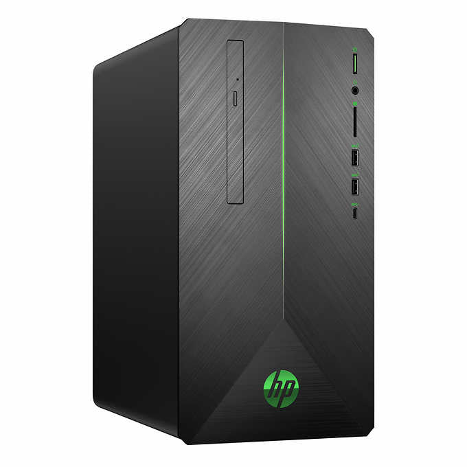 HP Pavilion Power 690 Desktop, Ryzen 7 1700, 16GB RAM, 512GB SSD+1TB HDD,  Radeon RX 550, Win10Pro