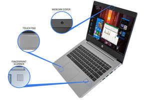 HP ProBook 430 G6, 13" HD, i5-8265U, 4GB RAM, 128GB SSD+1TB HDD, Windows 10 Home