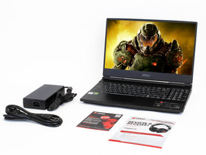 MSI GP65 Leopard, 15" FHD, i7-10750H, 64GB RAM, 1TB SSD, RTX 2070, Win10 Home