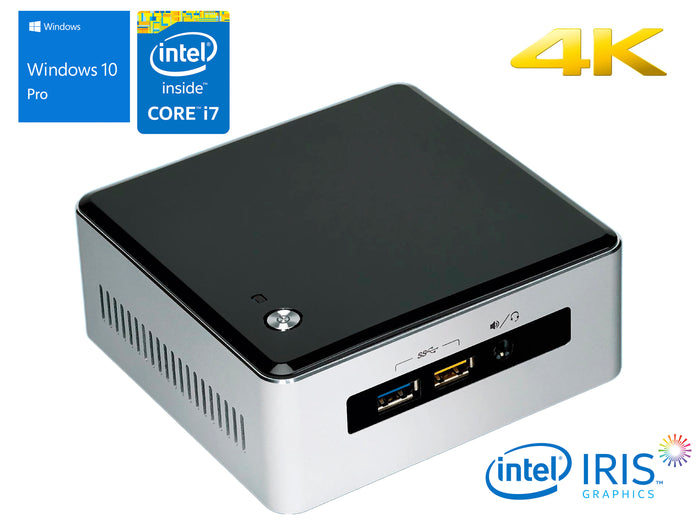 Intel NUC5i7RYH, i7-5557U, 16GB RAM, 2TB SSD +1TB HDD, Windows 10 Pro