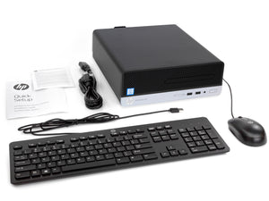 HP ProDesk 400 G5, i3-8100, 8GB RAM, 256GB SSD, Windows 10 Pro