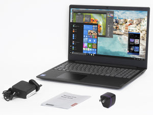 Lenovo IdeaPad S145, 15" HD, Celeron N4000, 4GB RAM, 256GB SSD, Windows 10 Pro
