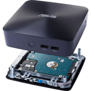 ASUS VivoMini UN65U Mini PC, i7-7500U 2.7GHz, 32GB Ram, 512GB SSD, Win10Pro
