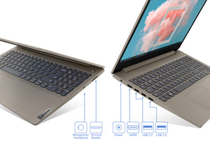 Lenovo IdeaPad 3, 15" HD Touch, i3-1005G1, 8GB RAM, 1TB SSD, Windows 10 Home
