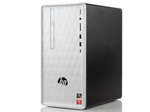 HP Pavilion 590 Micro Tower Desktop, Ryzen 5 2400G, 8GB RAM, 1TB SSD, Radeon RX Vega 11, Win10Pro