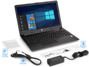 HP 15t Touch Laptop, 15.6" HD Touch, i3-7100U 2.4 GHz, 16GB RAM, 128GB SSD, Win10Pro