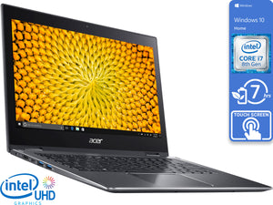 Acer Spin 5, 13" FHD Touch, i7-8565U, 16GB RAM, 128GB SSD, Windows 10 Home