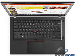 Lenovo ThinkPad T470p 14.0" IPS FHD Laptop, i5-7300HQ, 16GB RAM, 512GB SSD, Win10Pro