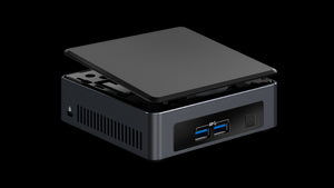 NUC NUC7i5DNKE Mini PC/HTPC, i5-7300U, 4GB RAM, Samsung 970 EVO NVMe 250GB SSD, Win10Pro