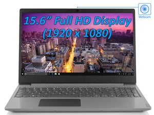 Lenovo IdeaPad S145 Laptop, 15.6" FHD, i7-8565U, 12GB RAM, 128GB NVMe SSD+1TB HDD, Win10Pro