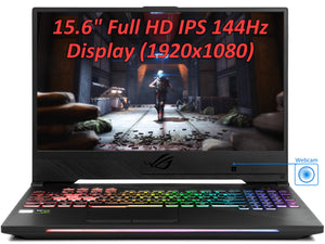 ASUS ROG Strix SCAR ll NB, 15.6" IPS FHD, i7-8750H, GTX 1070, 8GB RAM, 512GB NVMe SSD+1TB HDD, W10P