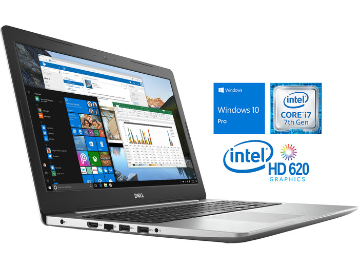 Refurbished Dell 5570 15.6" Laptop, i7-7500U, 8GB RAM, 512GB SSD, Windows 10 Pro