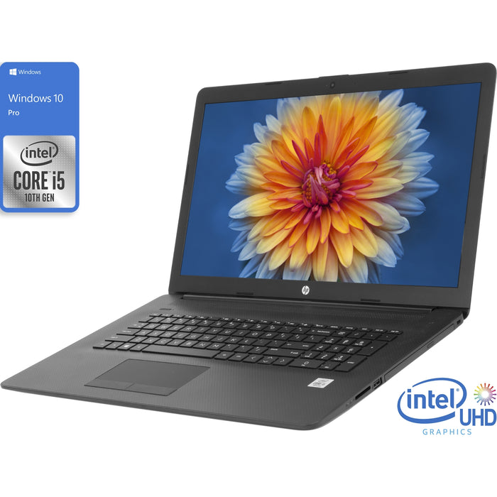 HP 17, 17" HD+, i5-1035G1, 32GB RAM, 256GB SSD, DVDRW, Windows 10 Pro