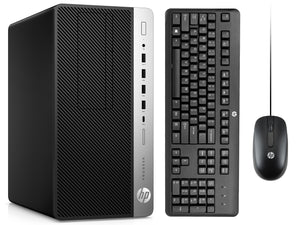 HP ProDesk 600G4, G4900, 8GB RAM, 512GB SSD +1TB HDD, Windows 10 Pro