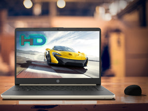 HP 14, 14" HD, i3-1005G1, 8GB RAM, 256GB SSD, Windows 10 Home