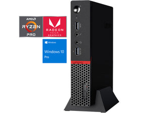 Lenovo ThinkCentre M715q Tiny Desktop, Ryzen 5 PRO 2400GE, 8GB RAM, 128GB  NVMe SSD+1TB HDD, Win10Pro