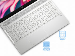 HP Pavilion 15 Laptop, 15.6" HD Touch, Ryzen 3 2200U, 8GB RAM, 1TB NVMe SSD+1TB HDD, Vega 3, W10P