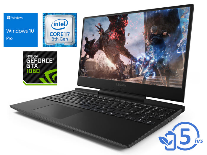 Lenovo Y7000P, 15" FHD, i7-8750H, 8GB RAM, 1TB SSD +1TB HDD, GTX 1060, Win 10P