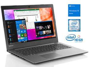 Lenovo IdeaPad 330 15" HD Laptop, i3-8130U, 20GB RAM, 256GB SSD, Windows 10 Home