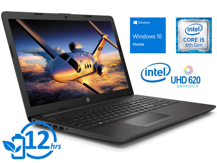 HP 250 G7, 15" HD, i5-8265U, 8GB RAM, 512GB SSD +1TB HDD, Windows 10 Home