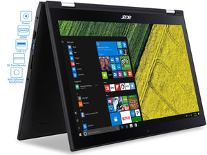 Acer Spin 3 2-in-1 Laptop, 15.6" IPS FHD Touch, i5-7200U, 12GB RAM, 2TB NVMe SSD+1TB HDD, Win10Pro