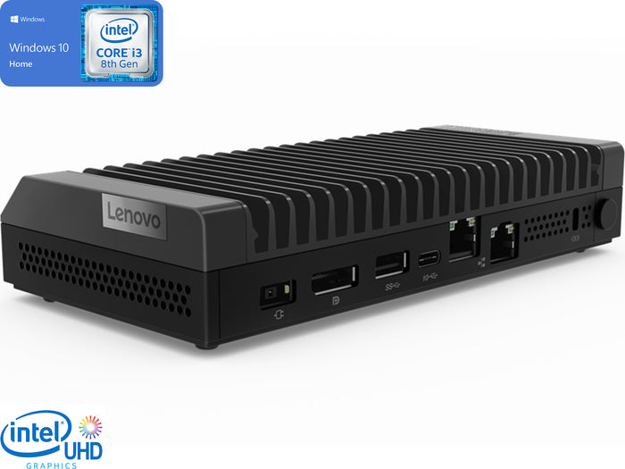 Lenovo ThinkCentre M90n IoT, i3-8145U, 4GB RAM, 512GB SSD, Windows 10 Home