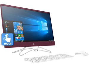 HP 24" All-in-One Touch PC, i3-8100T, 8GB RAM, 512GB SSD, Win 10 Pro