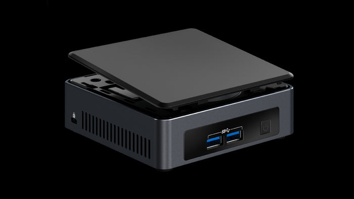 NUC NUC7i5DNKE Mini PC/HTPC, i5-7300U, 4GB RAM, 512GB SSD, Win10Pro