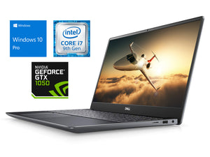 Dell 15 7590, 15" FHD, i7-9750H, 16GB RAM, 256GB SSD +1TB HDD, GTX 1050, Win10P