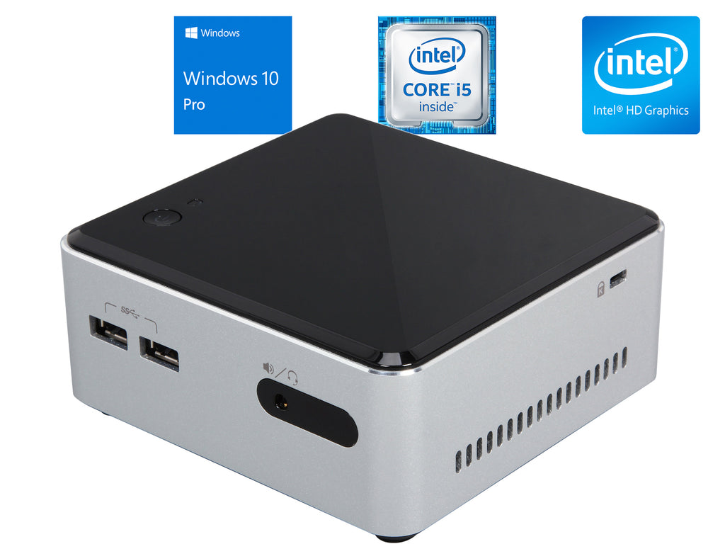 NUC D54250WYK Mini Desktop, i5-4250U, 4GB RAM, 256GB SSD, Win10Pro