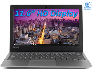 Refurbished Lenovo IdeaPad 130S 11.6" HD Intel Celeron N4000 4GB RAM 64GB WiFi BT Win 10 Pro