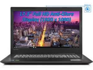 Lenovo IdeaPad 330 Laptop, 17.3" IPS FHD, i5-8300H, 20GB RAM, 1TB SSD, GTX 1050, Win10Pro