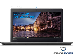 Lenovo Ideapad 320 15.6" HD Laptop, A12-9720P 2.7GHz, 4GB RAM, 512GB SSD, Radeon R7, Win10Pro