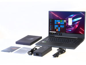 ASUS ROG Zephyrus M15 Gaming Notebook, 15.6" IPS FHD Display, Intel Core i7-10750H Upto 5.0GHz, 24GB RAM, 256GB NVMe SSD, NVIDIA GeForce RTX 2070, HDMI, Thunderbolt, Wi-Fi, Bluetooth, Windows 10 Pro