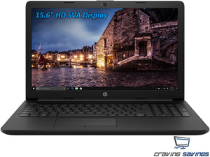 HP Premium 15.6" HD Laptop, A6-9225, 16GB RAM, 128GB SSD, Radeon R4, Win10Pro