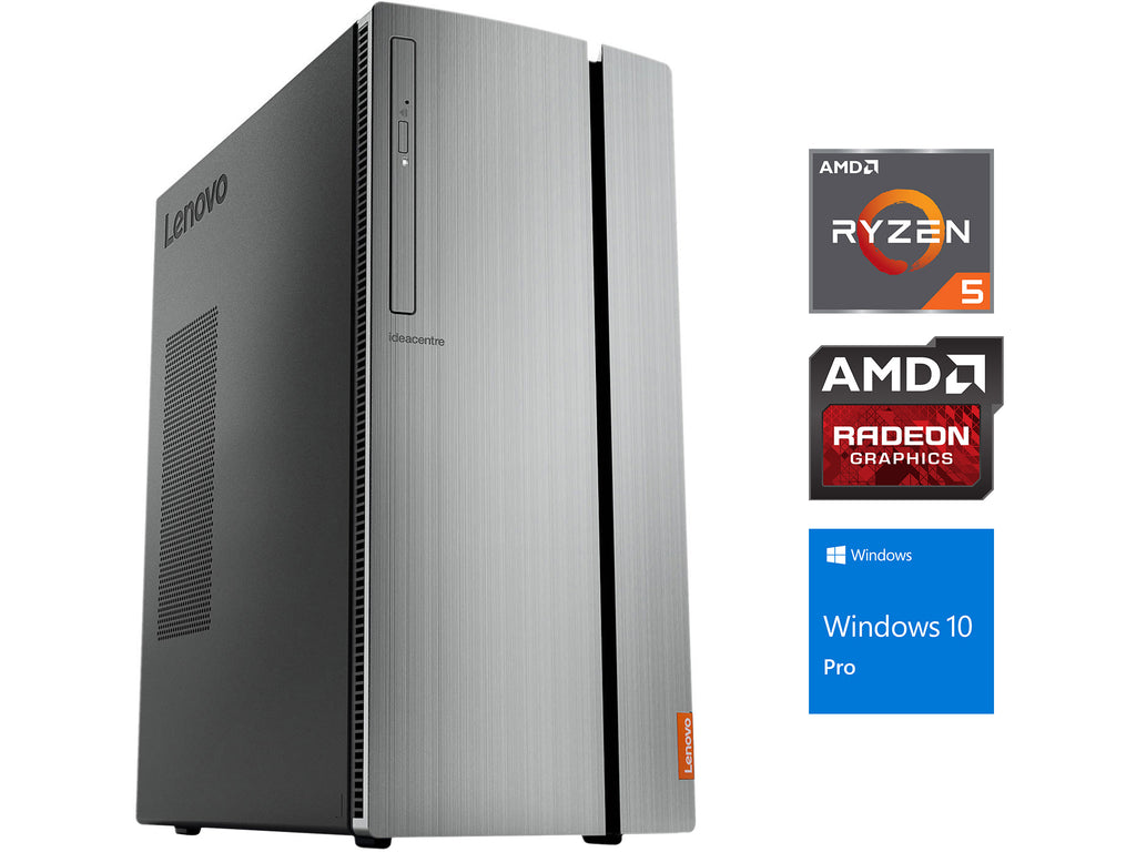 Lenovo IdeaCentre 720 Tower, Ryzen 5 1400, 16GB RAM, 512GB SSD, Radeon R5 340, Win10Pro