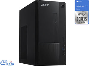 Acer Aspire TC-875, i5-10400, 16GB RAM, 256GB SSD, Windows 10 Home