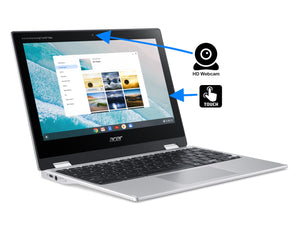 Acer Spin 311, 11" HD Touch, MediaTek MT8183C, 4GB RAM, 32GB eMMC, Chrome OS