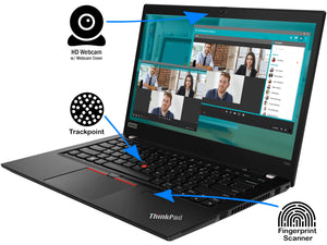 Lenovo ThinkPad T490, 14" FHD, i5-8365U, 16GB RAM, 1TB SSD, Windows 10 Pro