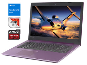 Lenovo Ideapad 330, 15" HD, A9-9425, 8GB RAM, 2TB SSD, DVDRW, Windows 10 Home