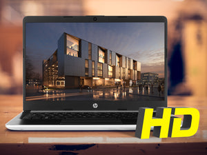 HP 14, 14" HD, A9-9425, 8GB RAM, 128GB SSD, Windows 10 Home