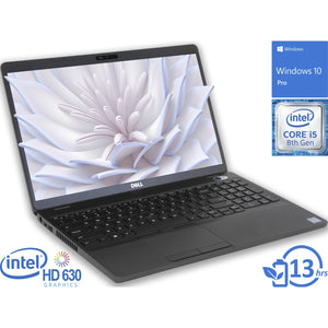 Dell 3540, 15" FHD, i5-8265U, 8GB RAM, 512GB SSD, AMD Pro WX 2100, Windows 10Pro