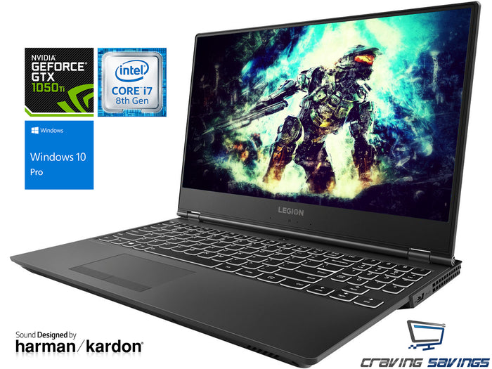 Lenovo Legion Y530 15.6" IPS FHD Laptop, i7-8750H, 32GB RAM, 128GB SSD+1TB HDD, GTX 1050Ti, Win10Pro