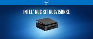 NUC NUC7i5DNKE Mini PC/HTPC, i5-7300U, 8GB RAM, Samsung 970 EVO NVMe 1TB SSD, Win10Pro