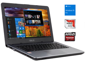 ASUS X441BA 14" HD Laptop, A6-9225, 4GB RAM, 256GB SSD, Win10Pro