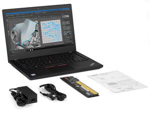 Lenovo ThinkPad T470, 14" HD, i5-6300U, 32GB RAM, 256GB SSD, Windows 10 Pro